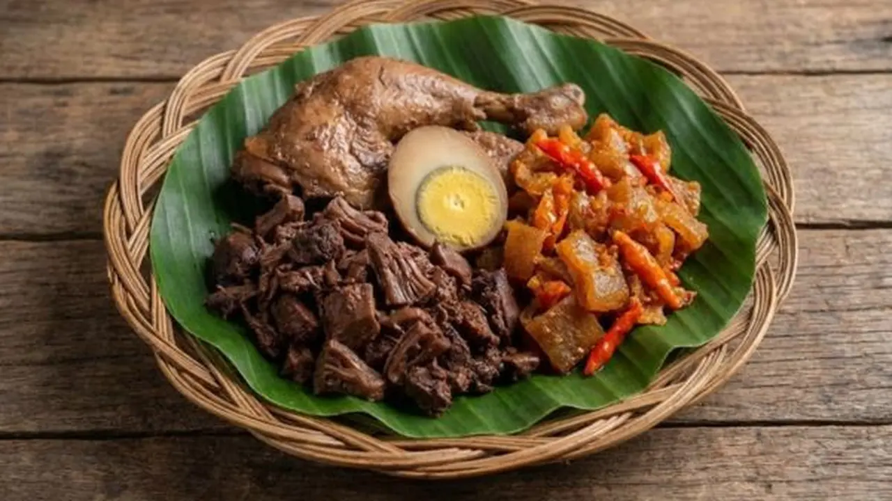 Ilustrasi Resep Gudeg Jogja/Gemini AI