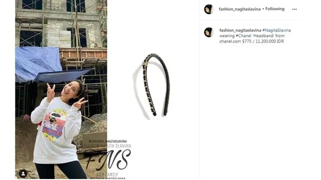 7 Koleksi Aksesoris Rambut Nagita Slavina, Ada yang Ditaksir Seharga Motor