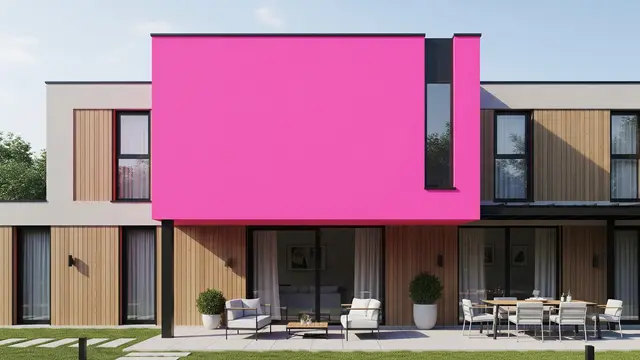 Teras Warna Pink Fanta atau Merah Muda (Gemini AI)
