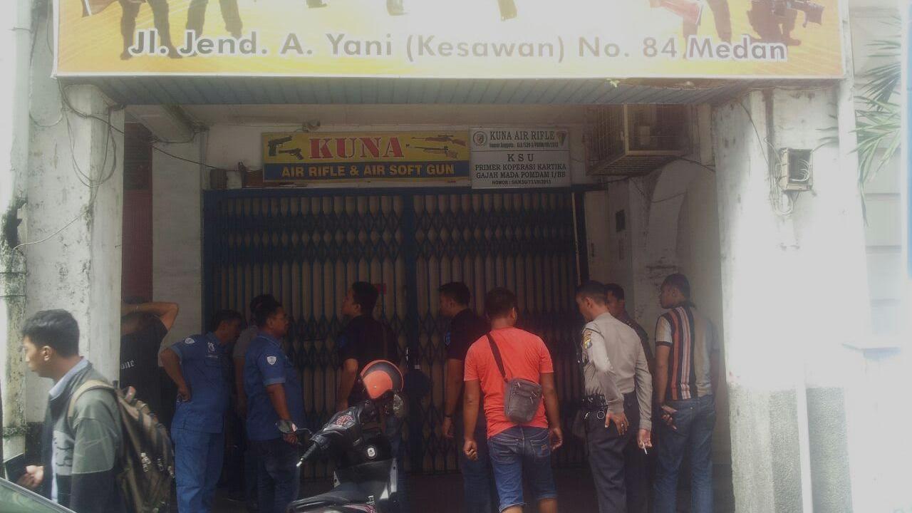 Pengusaha Air Soft Gun di Medan Tewas Ditembak