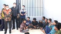 WNA Bangladesh yang ditahan di Rudenim Pekanbaru terkait pelanggaran keimigrasian. (Liputan6.com/M Syukur)