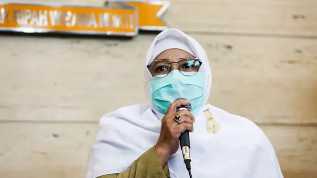 Koordinator Bidang Operasi Gugus Tugas COVID-19 Kota Bandung Rita Verita. (sumber foto : Humas Pemkot Bandung)