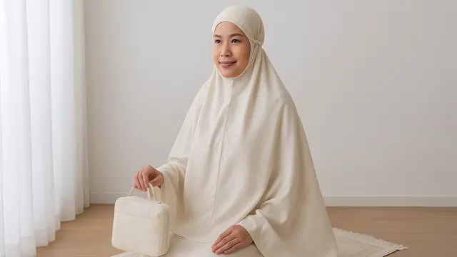 Mukena Simpel yang Bikin Penampilan Justru Makin Anggun