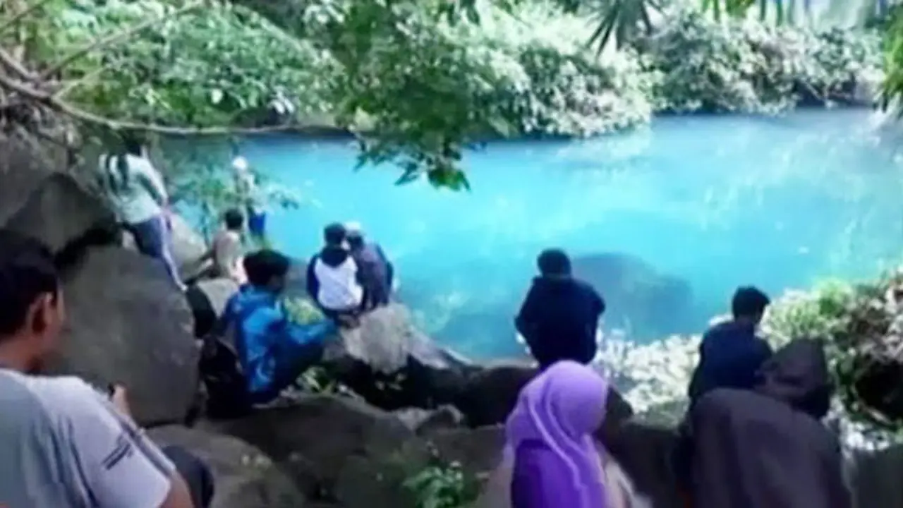 VIDEO: Keindahan Danau Biru di Sumedang Curi Perhatian