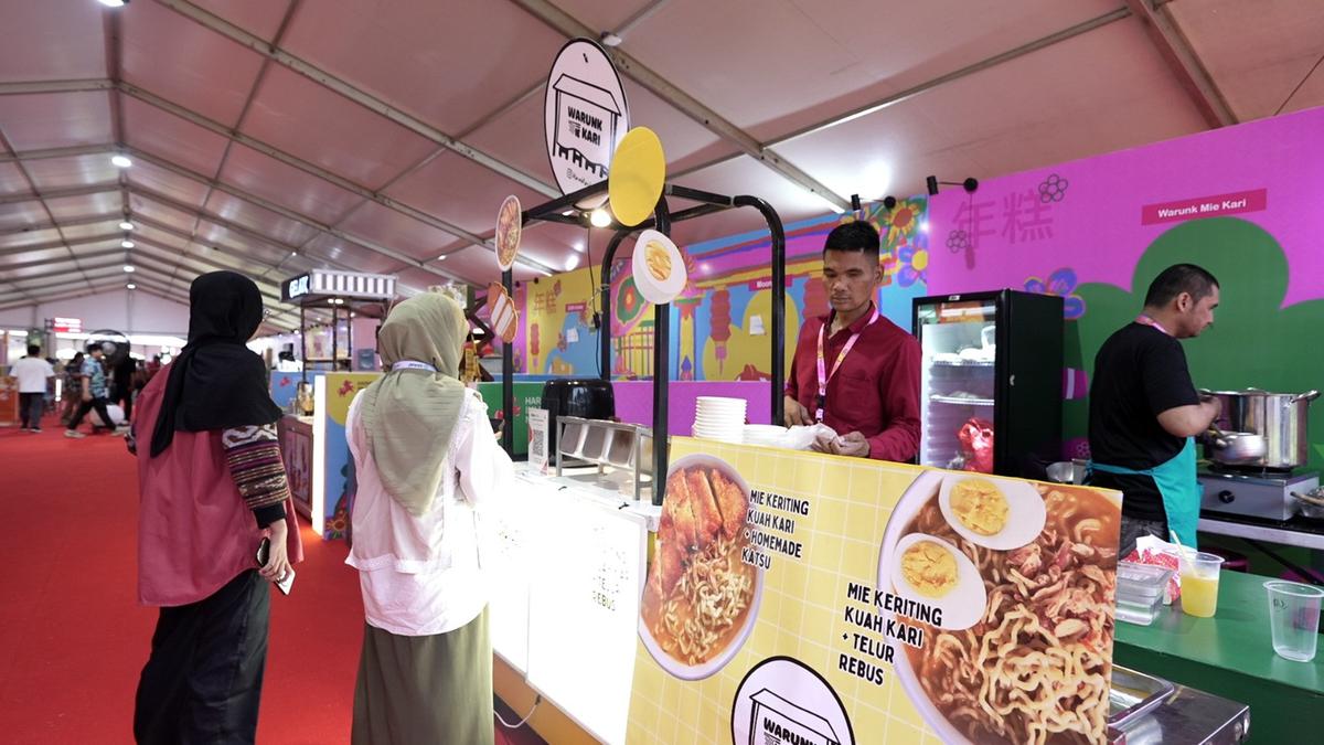 Imlek Festival 2577 Berkah Ramadan bagi UMKM, Takjil Vegan Laris Diburu