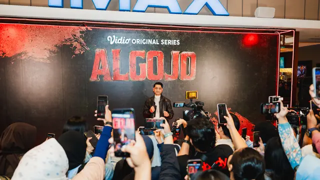Konferensi Pers Vidio Original Series Algojo. (dok: Vidio)