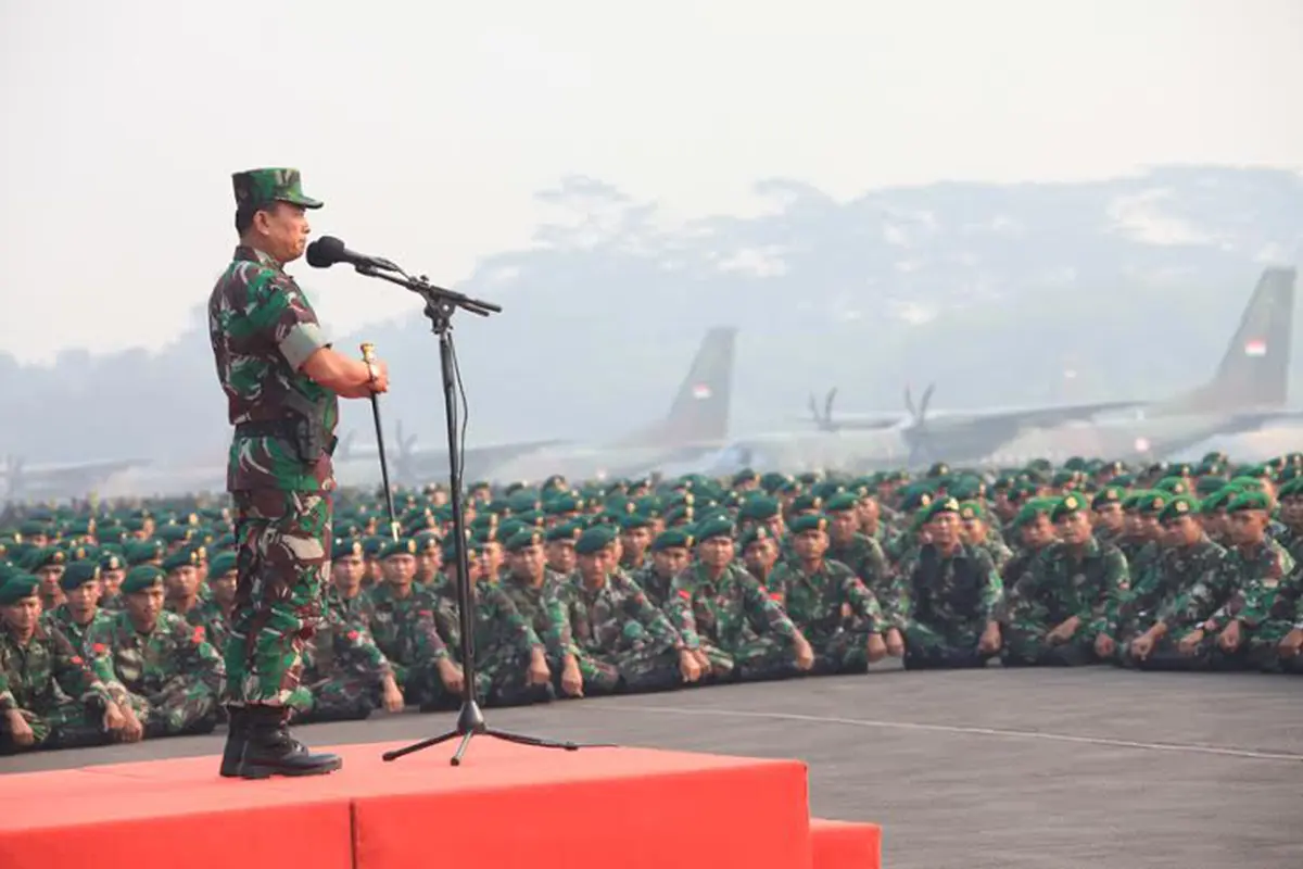 1.800 TNI Atasi Kebakaran Hutan di Riau