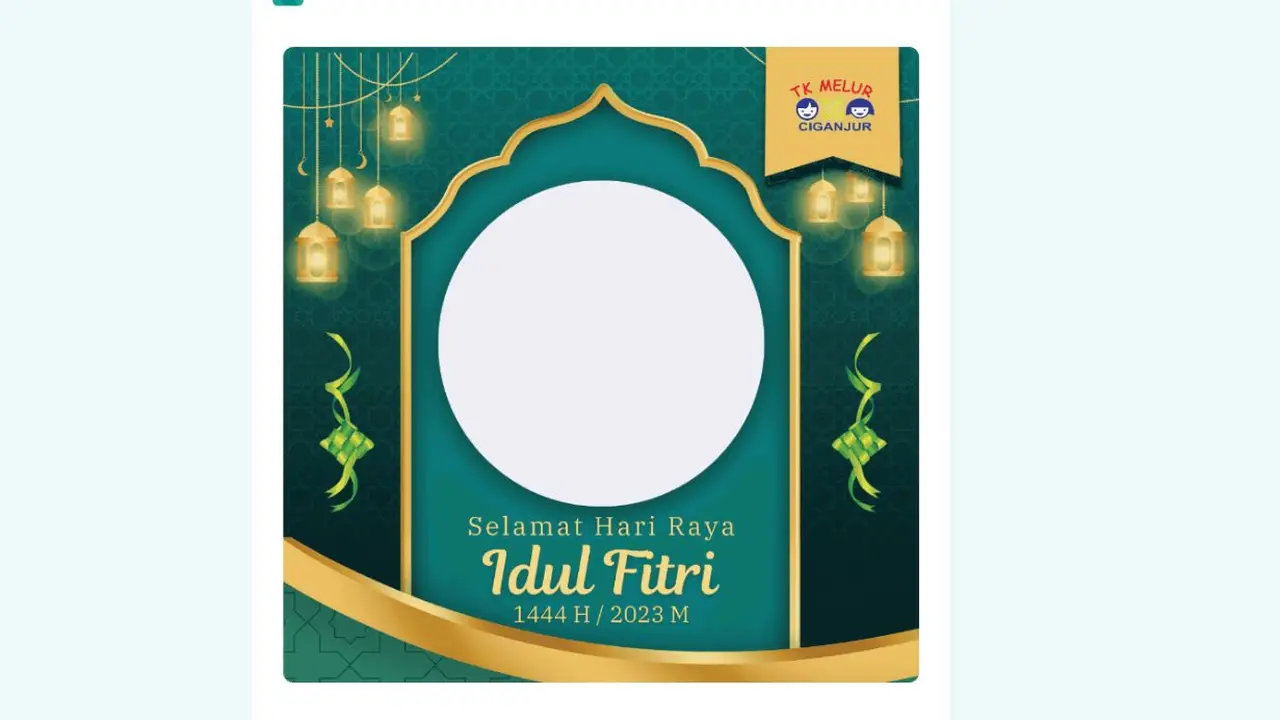 <p>Bagi kamu yang tidak ikut atau tidak bisa mudik Lebaran, kamu bisa ikut tetap meramaikan Hari Raya Idul Fitri 1446 Hijriah dengan membuat Twibbon ucapan Idul Fitri 2025. (www.twibbonize.com)</p>