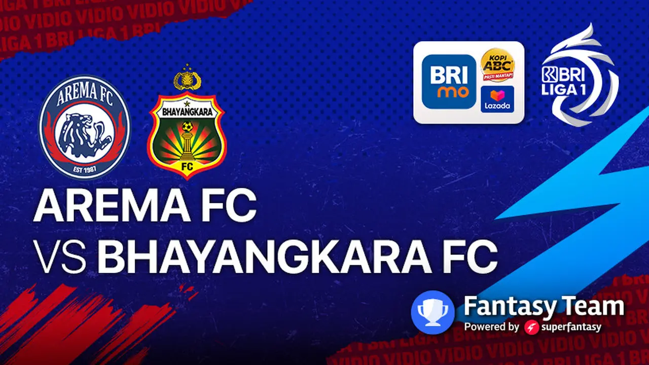 BRI Liga 1 Arema FC vs Bhayangkara FC
