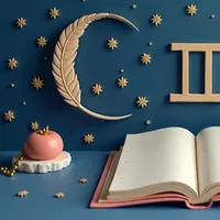 logo ramalan zodiak gemini (sumber: AI generated)