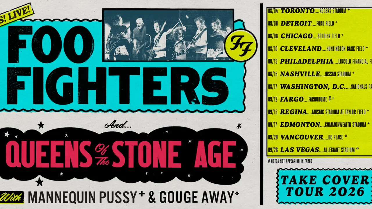 Foo Fighters Announce North American 'Take Cover Tour 2026,' Here Are the Details