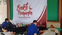 Donor Darah Massal Bhakti Pemuda di 15 Provinsi Cetak Rekor MURI