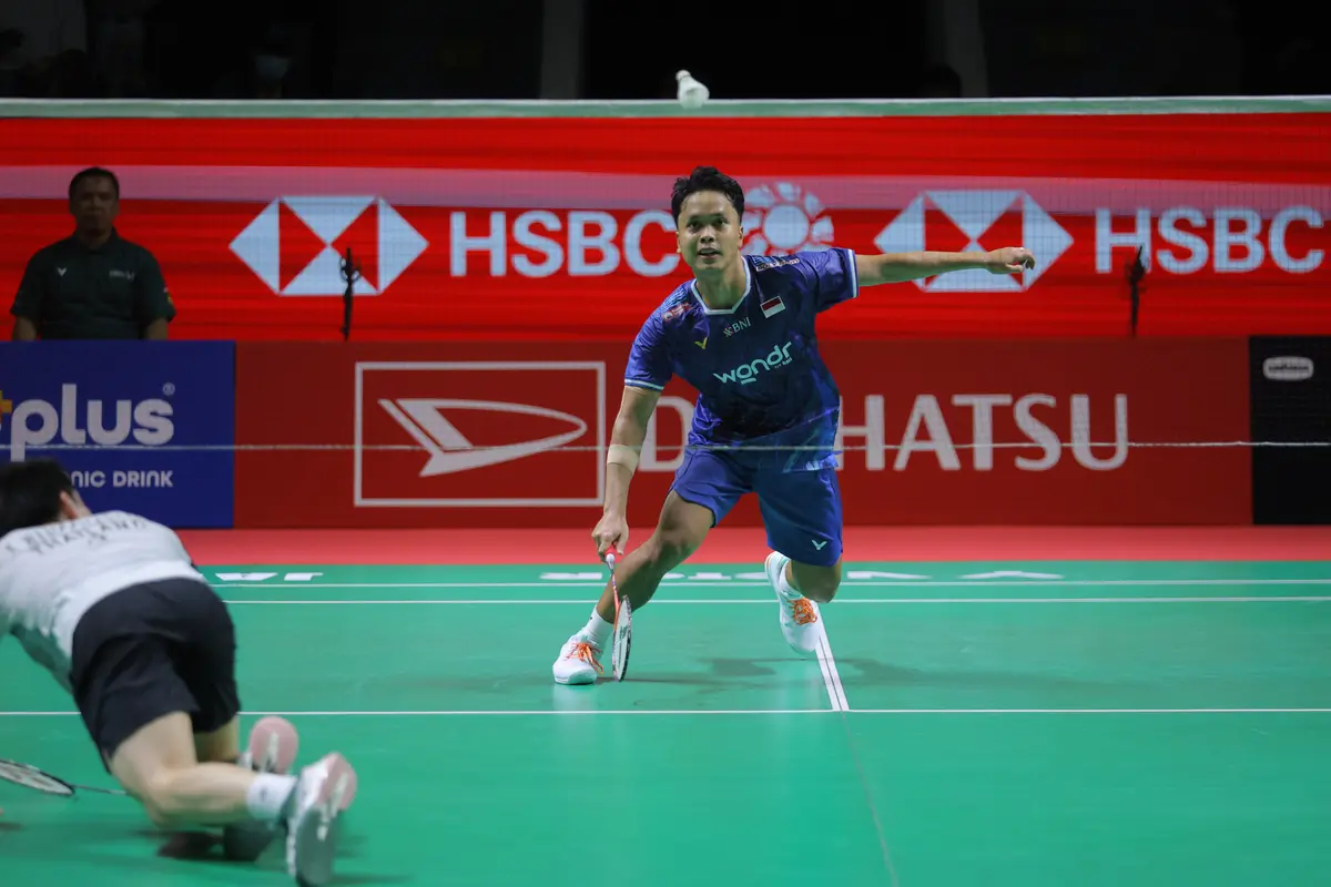 Kalahkan Wakil Thailand, Anthony Sinisuka Ginting Lolos Kualifikasi Indonesia Masters 2026