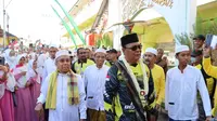 Gubernur Kalimantan Selatan (Kalsel), Sahbirin Noor Turdes Kemerdekaan ke-9 “Berlintas Bergerak Beribu Sungai Banua” hari ke-6 di Kabupaten Banjar.