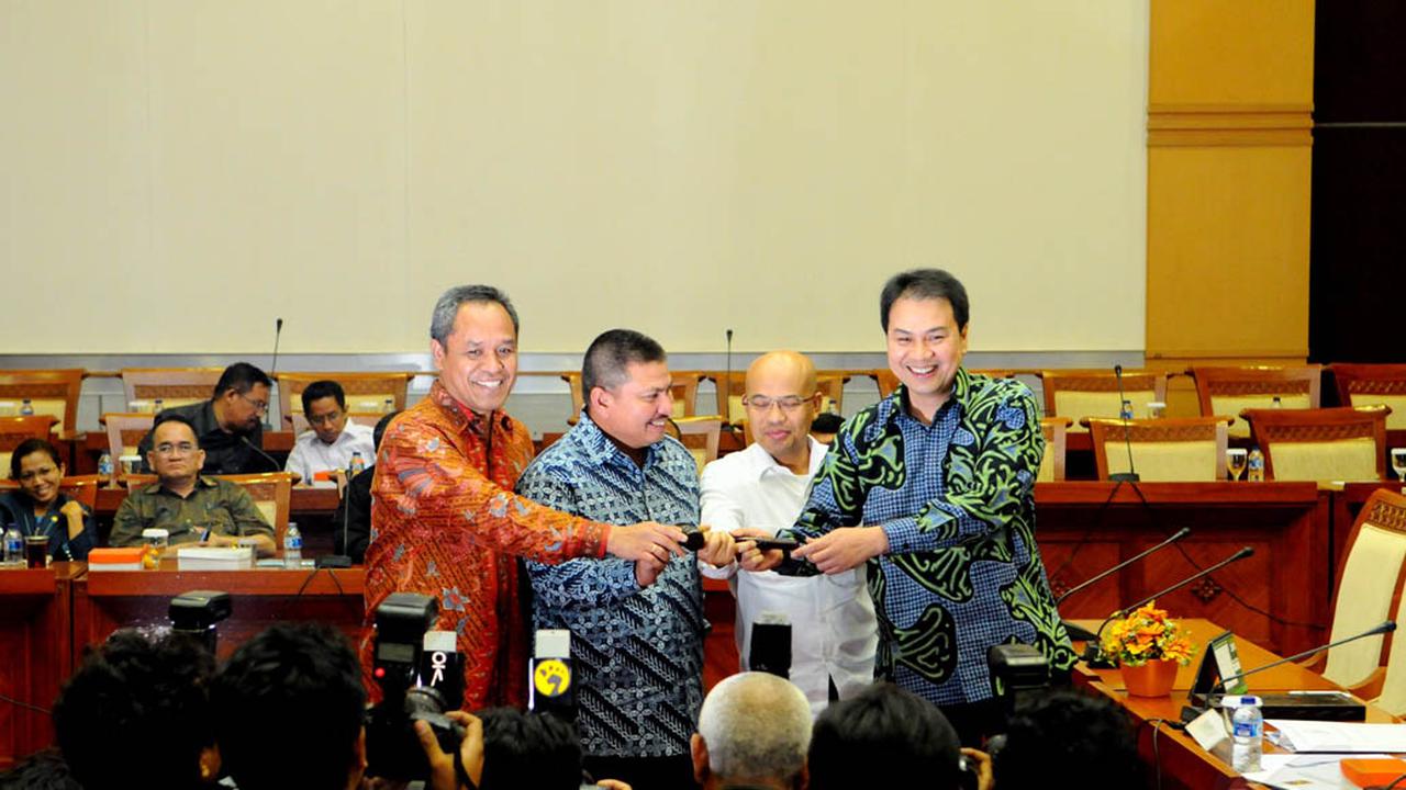 Kuartet Pimpinan Komisi III DPR