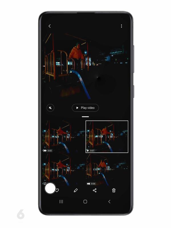 Tangkapan Single Take Mode di Samsung Galaxy A71. Liputan6.com/Mochamad Wahyu Hidayat