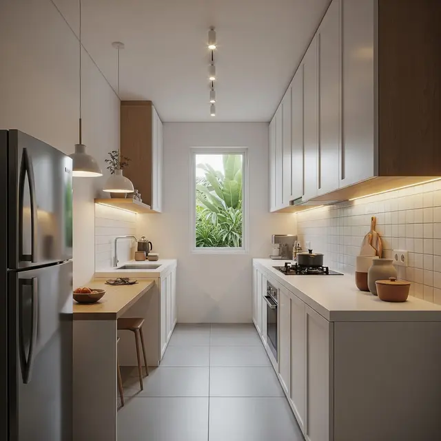 9 Desain Dapur Sempit Memanjang, Solusi Fungsional Hunian Modern