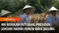 Di saat Majelis Hakim MK menyampaikan putusannya terkait sengketa Pilpres 2024. Presiden Jokowi justru sedang sibuk kunjungan kerja ke Gorontalo. Salah satu kegiatannya yakni mengikuti panen raya jagung di Kabupaten Boalemo.