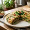 Bayam, pilihan sayuran untuk isian omelet yang bergizi. [Gemini AI]