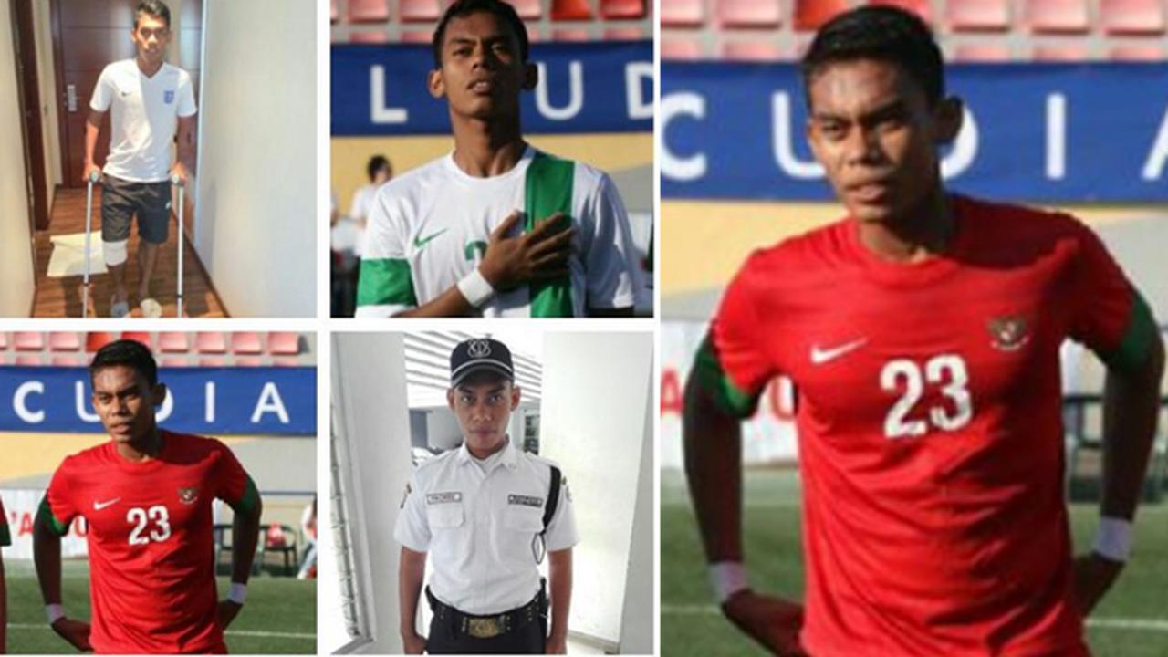 Tragis, Nasib Mantan Timnas Sepakbola Kini Jadi Satpam