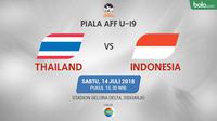 Jadwal Piala AFF U-19, Indonesia vs Thailand (Bola.com/Adreanus Titus))