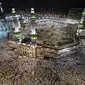 Jutaan umat muslim dunia melaksanakan ibadah haji di Mekah, Arab Saudi. (AFP/Fayez Nureldine/wwn)