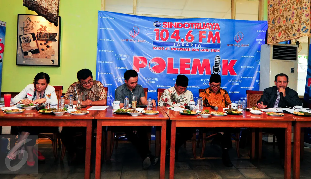 Suasana diskusi bertajuk 'Angeline Wajah Kita' di Jakarta, Sabtu (13/6). Menurut Erlinda perlindungan anak yang mulai termarjinalkan berarti bencana nasional. Sehingga perubahan Pasal 39 UU Perlindungan Anak perlu diperketat. (Liputan6.com/Yoppy Renato)