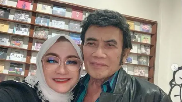 Rhoma Irama dan Ricca Rachim (Foto: Instagram/@riccarhoma)