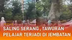 Tawuran pelajar kembali terjadi di atas jembatan. Lebih tepatnya kejadian itu terjadi di Jembatan Jalan Tomang Raya, Jakarta Barat .