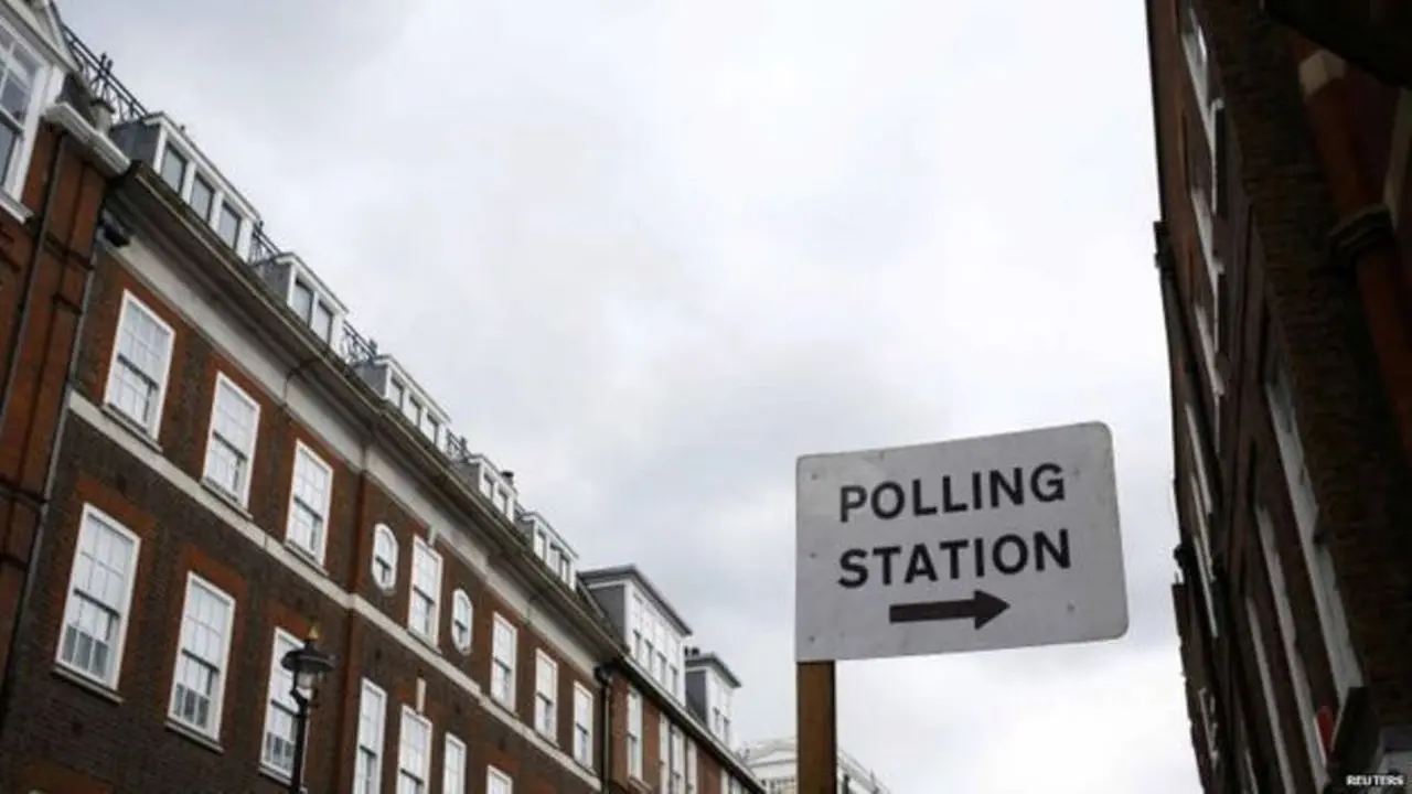 Tempat pemungutan suara (TPS) referendum Brexit. (Reuters)