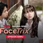 Rebecca Klopper dan Bastian Steel dalam Vidio Original Series Facetrix. (Dok. Vidio)