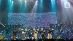 Acara yang baru pertama kali diadakan ini ditujukan untuk membangun wawasan kebangsaan dan cinta Tanah Air melalui inspirasi dari tokoh-tokoh yang telah berkontribusi pada pembangunan bangsa di berbagai bidang: agama, pendidikan, teknologi, ekonomi, pemerintahan, seni budaya, media, dan keluarga. (Liputan6.com/Herman Zakharia)
