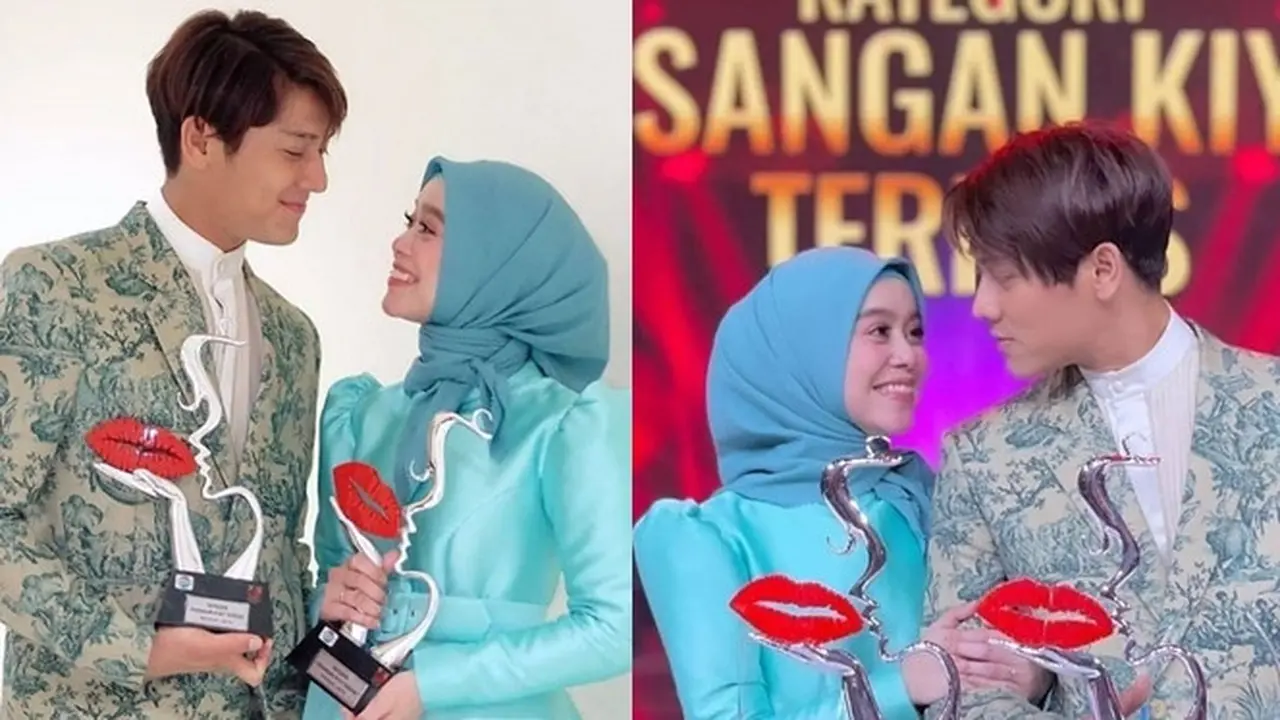 Borong Penghargaan, Ini 6 Potret Lesty Kejora dan Rizky Billar di Kiss Awards 2020