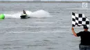 Pengemar BMW M Owners Club Indonesia mengikuti Sea-Doo Slalom Competition di Jetski Indonesia Academy, Ancol, Jakarta, Sabtu (2/3). Acara ini menjalin silaturahmi para penggemar kendaraan sports performa dan beresiko tinggi. (merdeka.com/Dwi Narwoko)