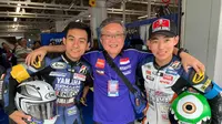 M Faerozi (kiri) tetap tampil maksimal di Suzuka 4 Hours (dok: Yamaha)