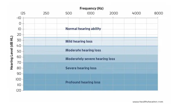 Hearing Level. Foto: healthyhearing.com