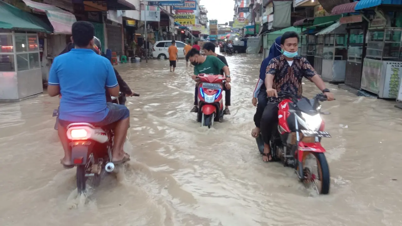 Banjir di Tebing Tinggi