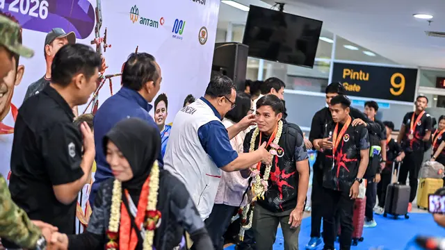 Kontingen Indonesia tiba di Tanah Air usai berlaga di Asian Para Games 2026
