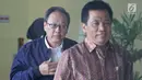 Tersangka Made Oka Masagung berjalan meninggalkan gedung KPK seusai pemeriksaan, Jakarta, Selasa (6/3). Made Oka melalui dua perusahaannya di Singapura diduga menampung uang hasil korupsi E-KTP sebesar 3,8 juta dolar AS. (Liputan6.com/Herman Zakharia)