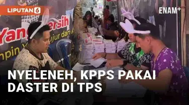 Hari pemilihan telah datang, sejumlah TPS di Indonesia menyajikan atribut kreatif untuk menyambut pemilih. Salah satunya di TPS 50 RT 40 Kelurahan Sidodadi, Samarinda, Kalimantan Timur. Para petugas KPPS memakai kostum daster dan bando kelinci.