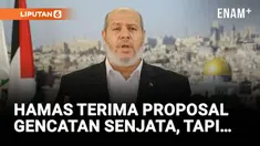 Hamas menyatakan menerima proposal gencatan senjata yang diajukan mediator Mesir dan Qatar, namun Israel menanggapi dengan kontra-proposal yang disusun bersama AS.