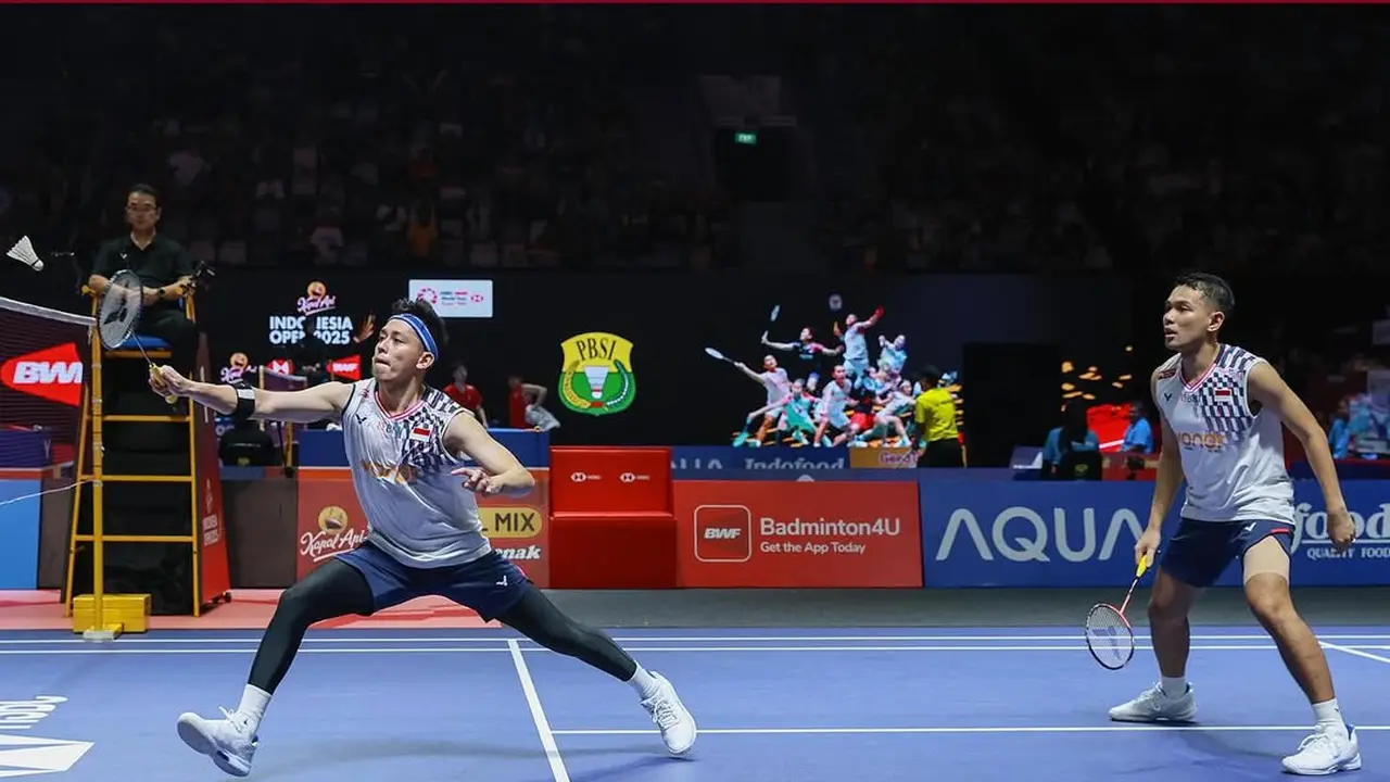 Fajar Alfian/Muhammad Rian Ardianto - Indonesia Open 2025 - Bulu Tangkis