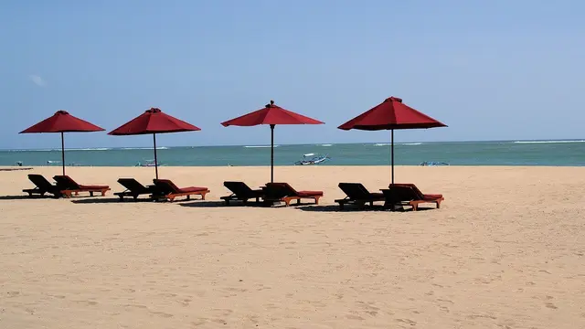 Ilustrasi mimpi, pantai