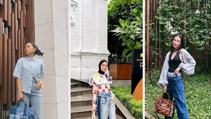 7 Inspirasi Outfit yang Tepat untuk Dipadupadankan dengan Boyfriend Jeans dari Ayla Dimitri, Tantri Namirah, hingga Alika Islamadina