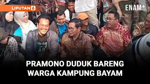  Tidak Diundang, Warga Kampung Bayam Protes ke Pramono Anung