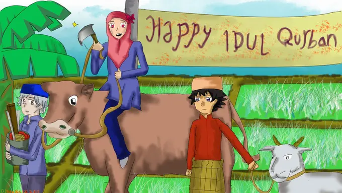 9 Meme Kocak Idul Adha Bikin Kamu Ingin Asah Golok