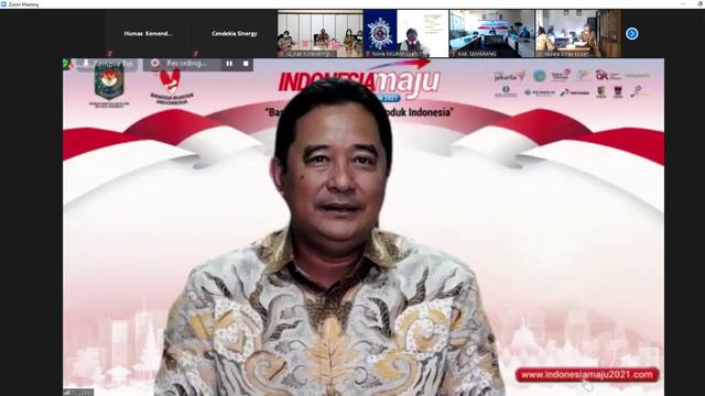 Dirjen Pol & Pum Kemendagri, Dr. Drs. Bahtiar, M.Si,