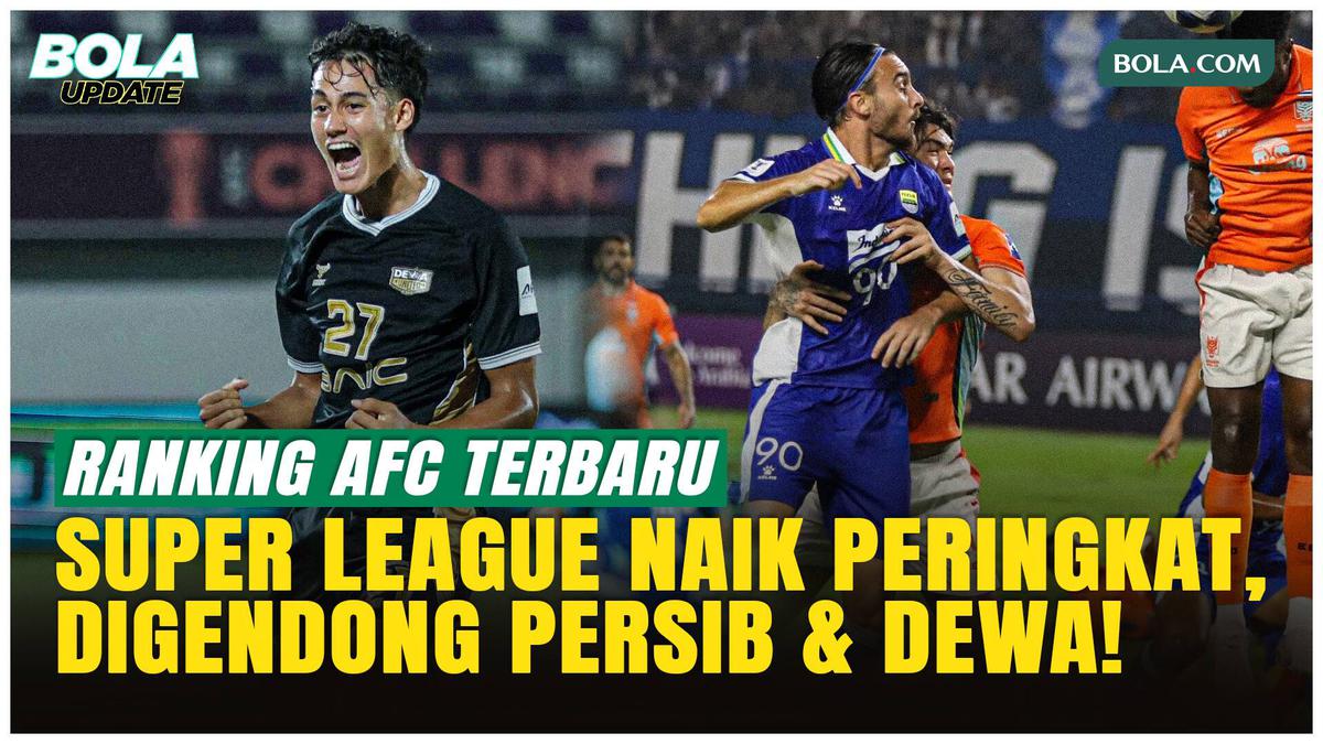 Digendong Persib dan Dewa United, Liga Indonesia Melejit 7 Peringkat