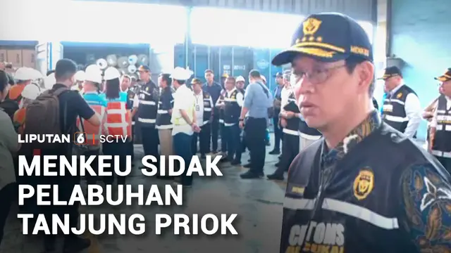Ribuan Kontainer Impor Menumpuk, Menkeu Sidak Pelabuhan