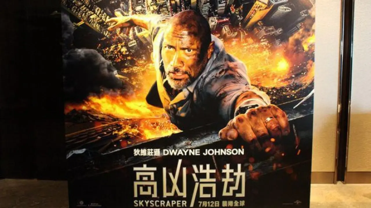 Film skyscraper (Hak Cipta: KapanLagi.com/ Mahardi Eka Putra/dka)